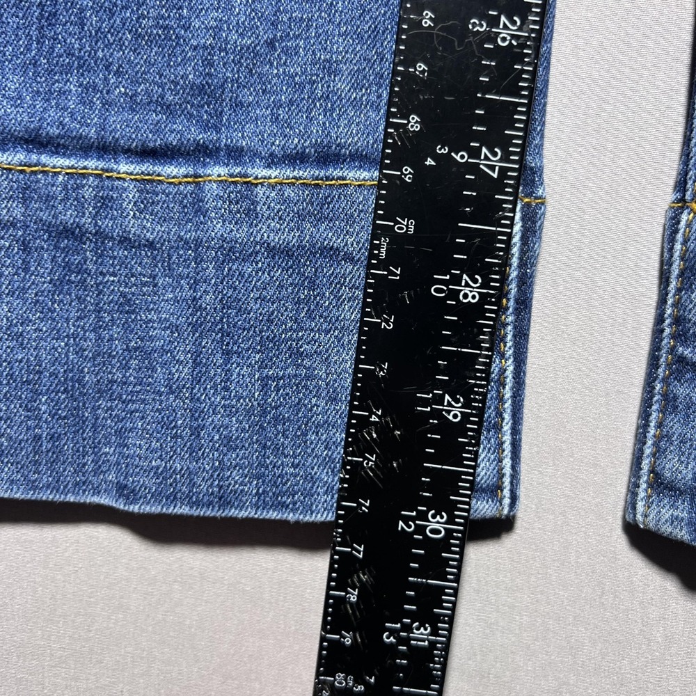 Jeanerica St. Monica Jeans Flare Wide Leg Vintage 95 High Rise SW006 Size 29 - Picture 14 of 16